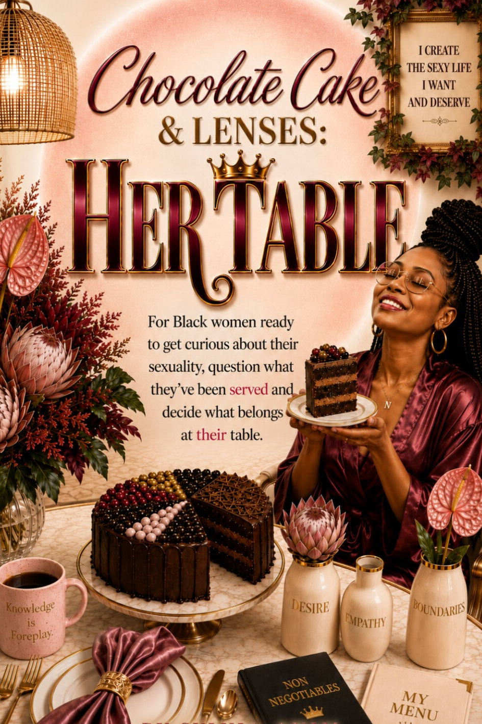 Chocolate Cake & Lenses: Her Table